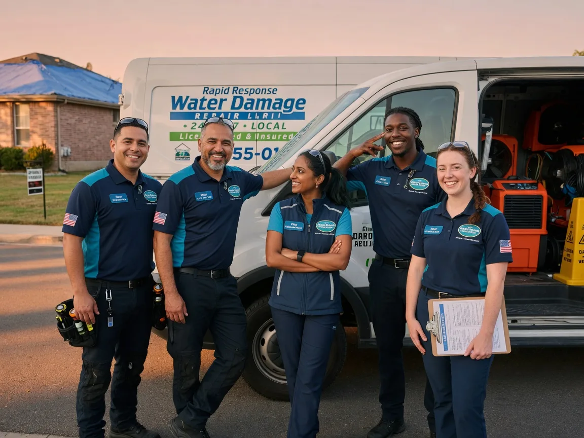 Water Damage Restoration company in Santo, TX