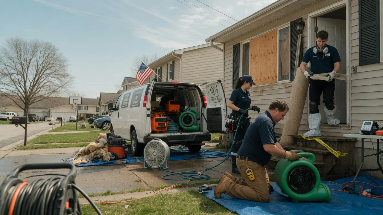 Water Damage Restoration in Santo, TX near me
